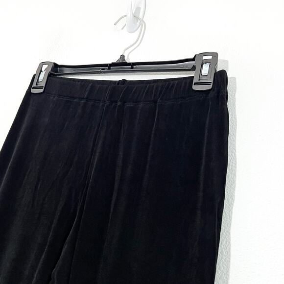 Flax Pants Womens S Slinky Acetate Skinny Stretchy Pull On Minimalist Casual - Picture 2 of 5